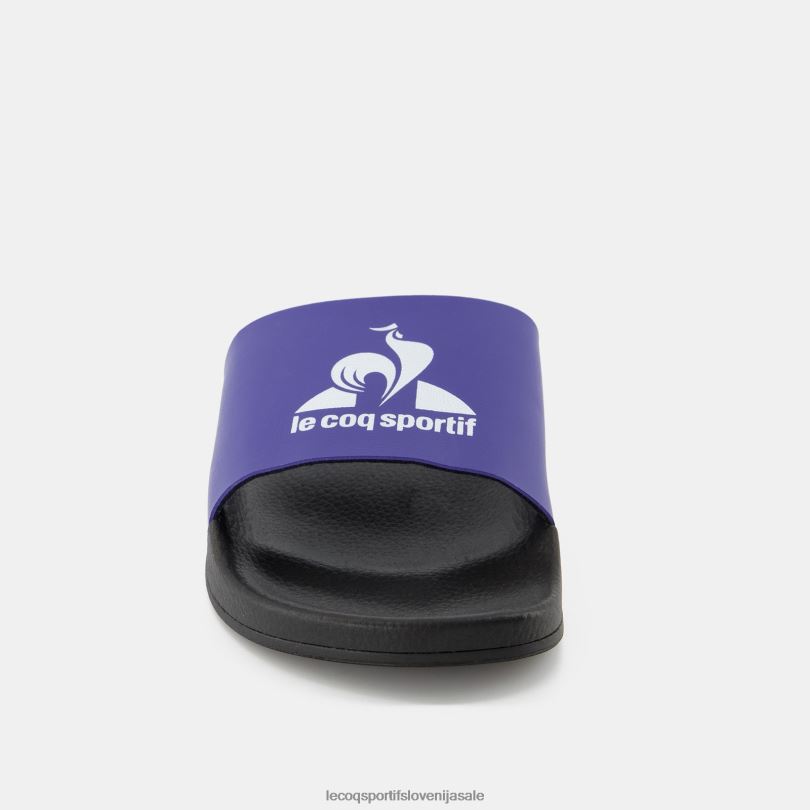 moški čevlje Le Coq Sportif diapozitivi izdelani v francosko črni barvi 60J4R250