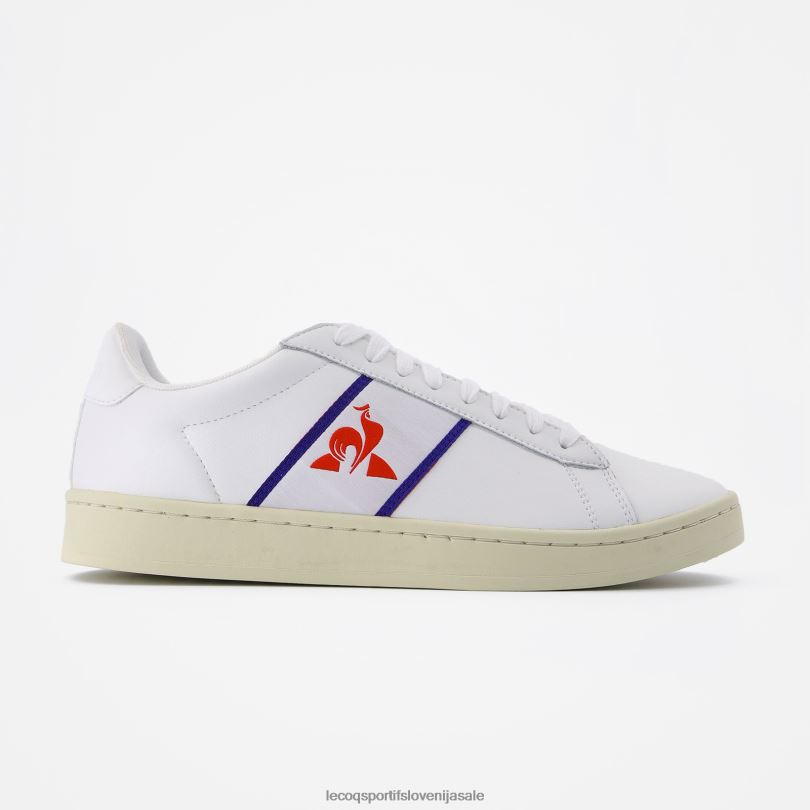 moški čevlje Le Coq Sportif čevelj classic soft tricolore bel 60J4R550