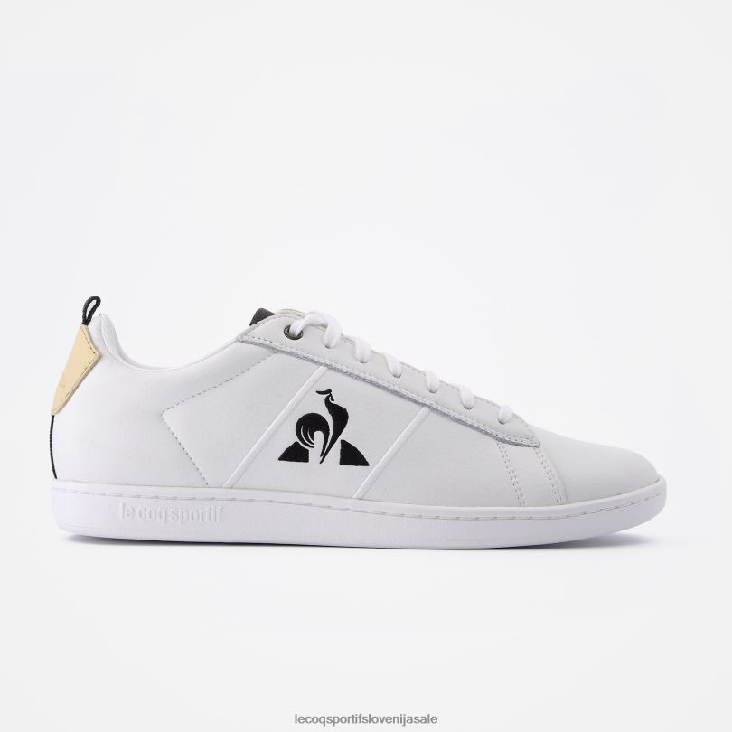 moški čevlje Le Coq Sportif čevelj Courtclassic bela 60J4R564