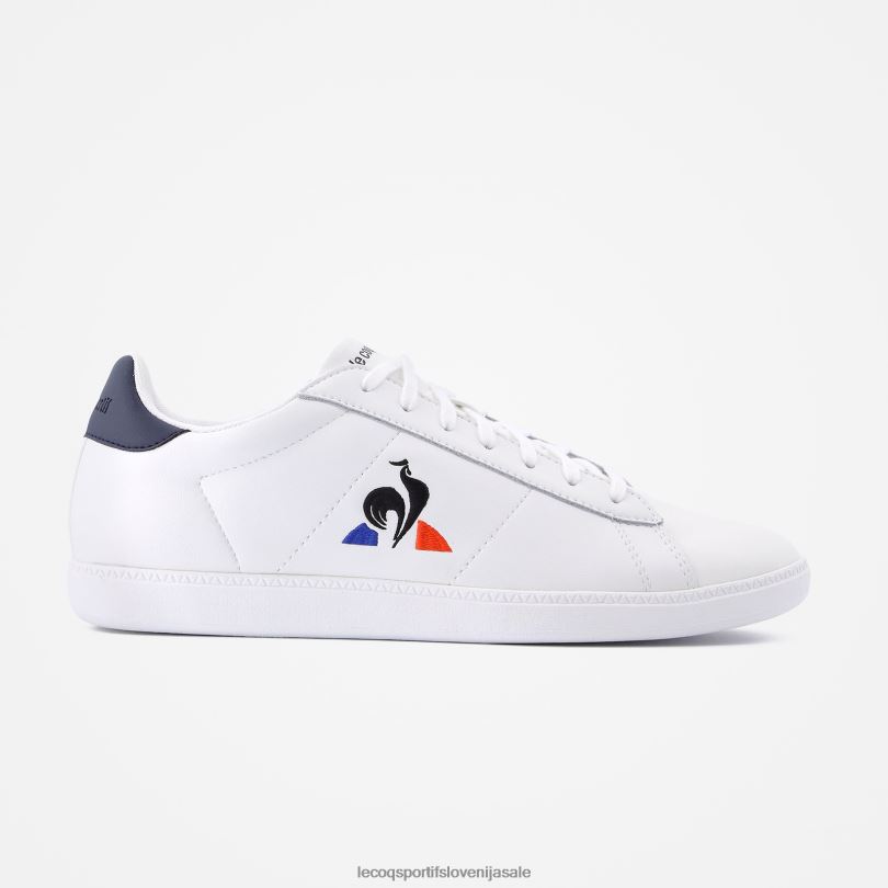 moški čevlje Le Coq Sportif čevelj Courtset bel 60J4R588