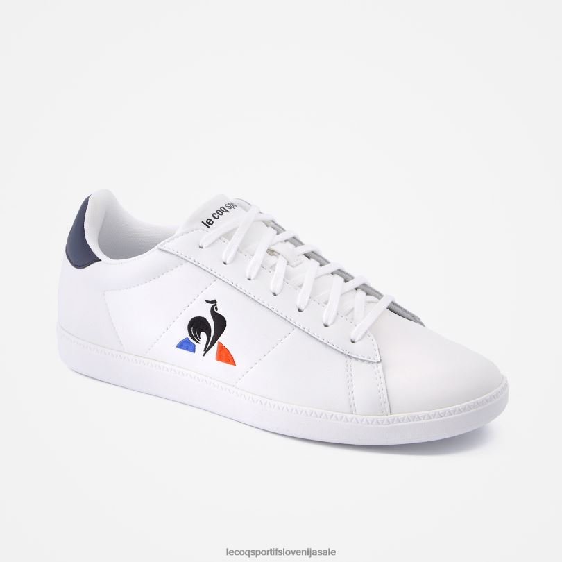 moški čevlje Le Coq Sportif čevelj Courtset bel 60J4R588