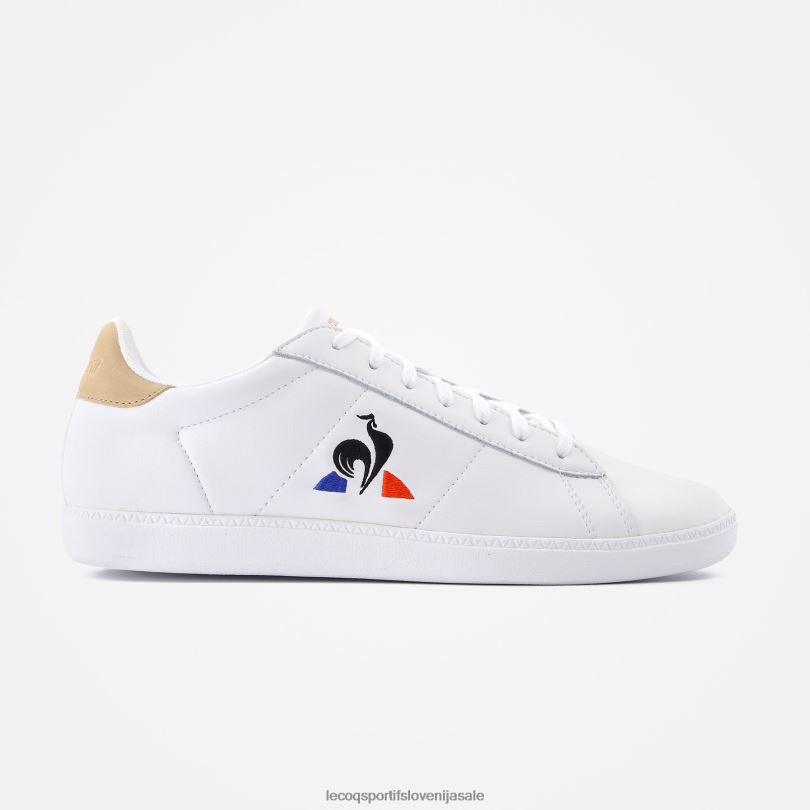 moški čevlje Le Coq Sportif čevelj Courtset bel 60J4R589
