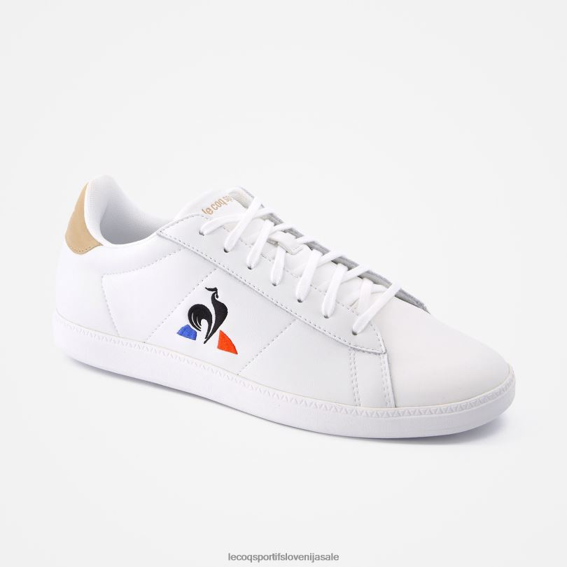 moški čevlje Le Coq Sportif čevelj Courtset bel 60J4R589