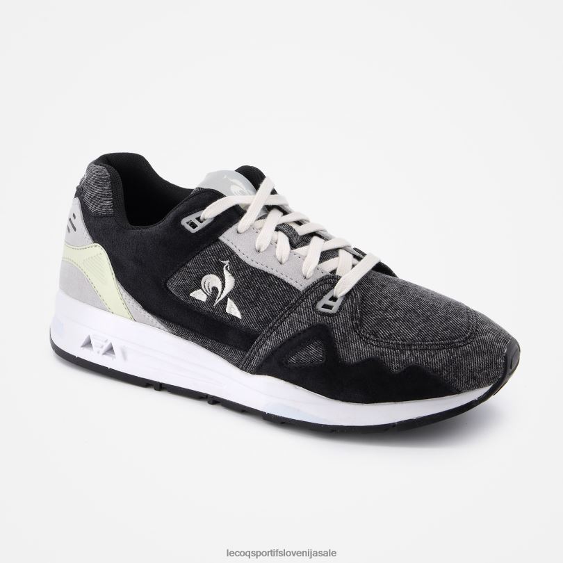 moški čevlje Le Coq Sportif čevelj lcs r1000 denim črn 60J4R531