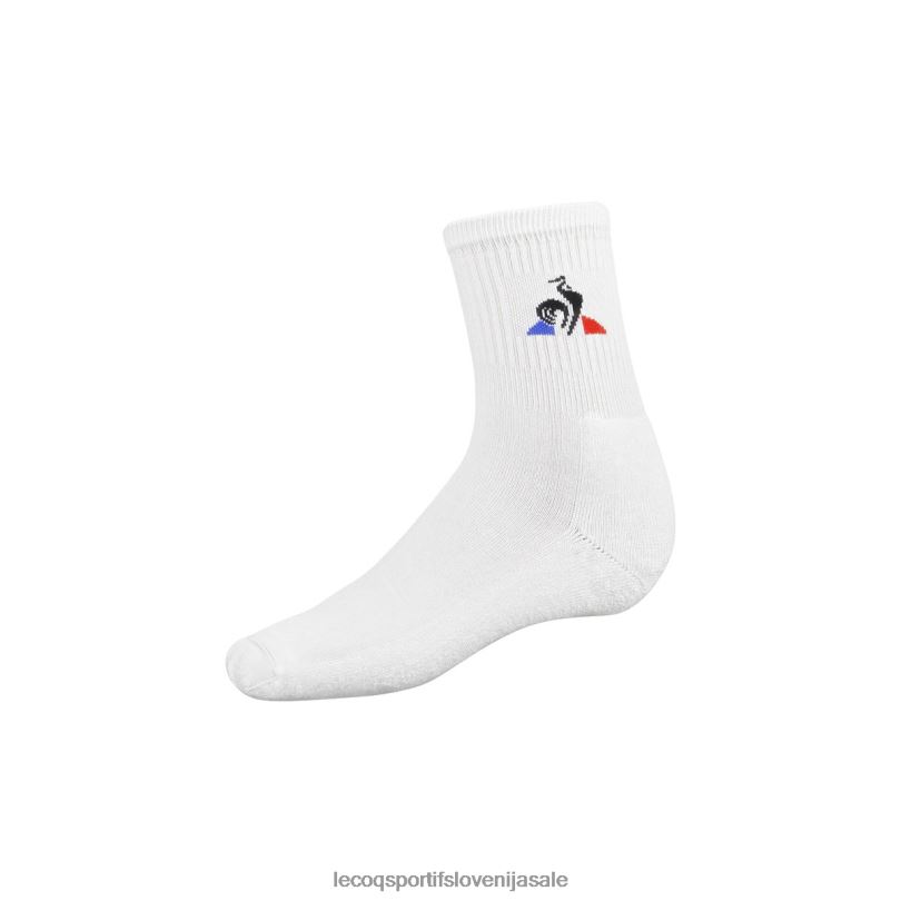 moški dodatki Le Coq Sportif nogometne nogavice bele 60J4R292