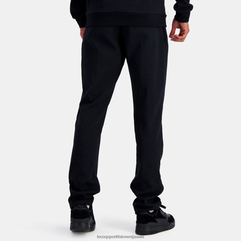 moški oblačila Le Coq Sportif modne hlače črne 60J4R100