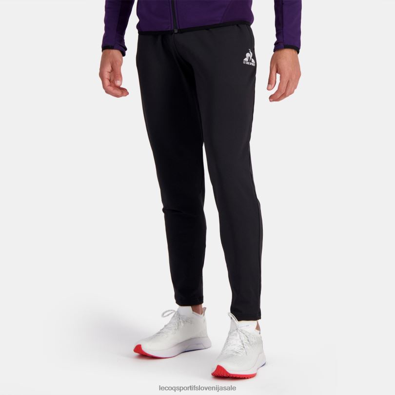 moški oblačila Le Coq Sportif modne hlače črne 60J4R82