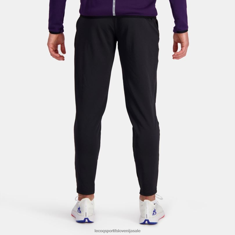 moški oblačila Le Coq Sportif modne hlače črne 60J4R82