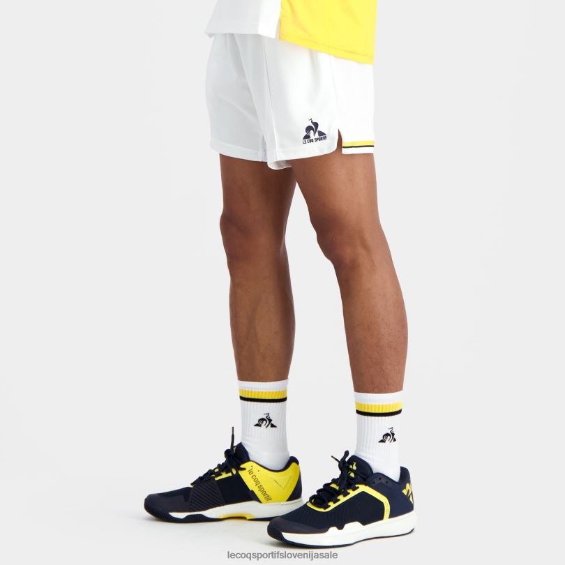 moški oblačila Le Coq Sportif kratke hlače bele 60J4R230