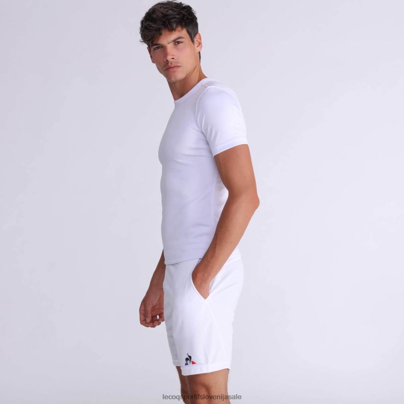 moški oblačila Le Coq Sportif kratke hlače bele 60J4R514
