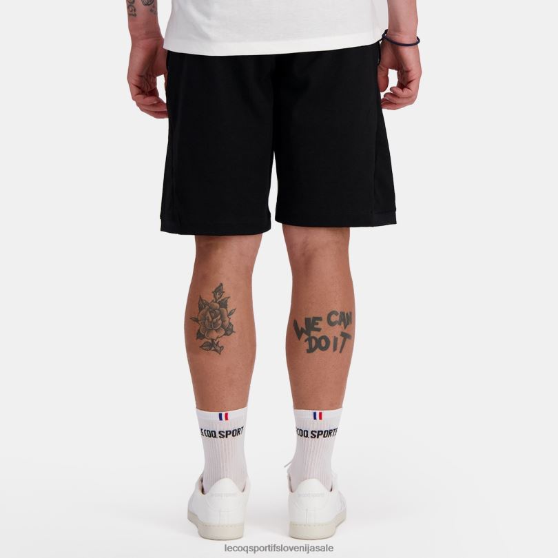 moški oblačila Le Coq Sportif kratke hlače črne 60J4R223