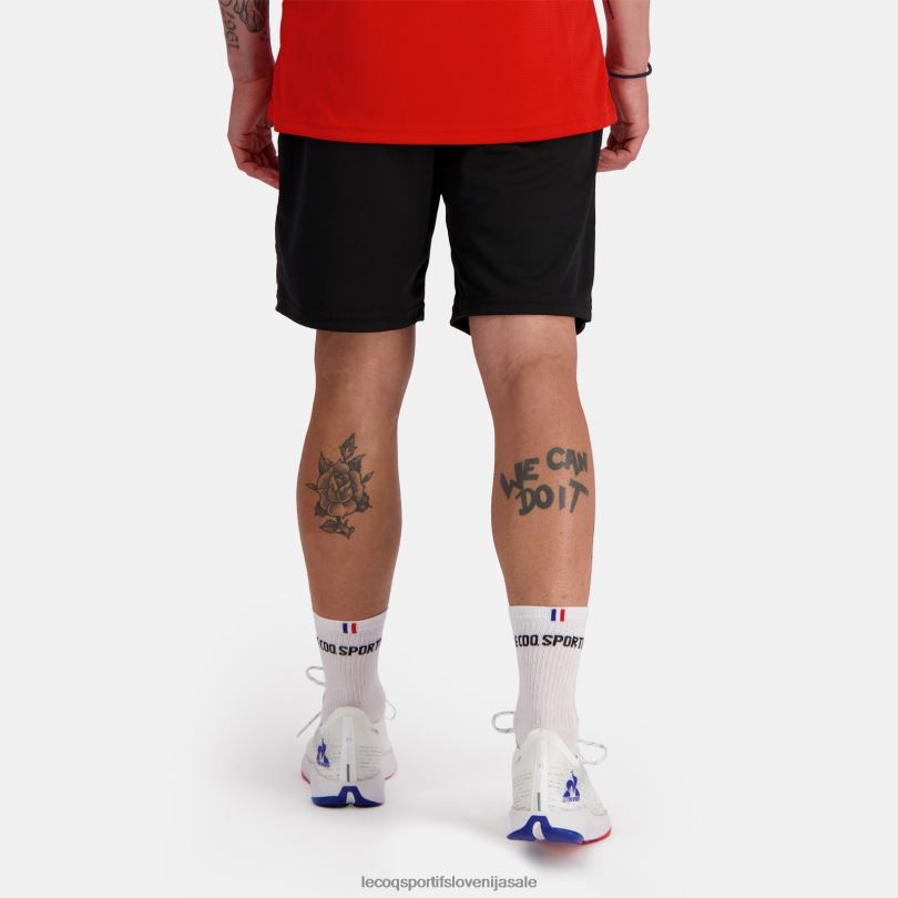 moški oblačila Le Coq Sportif kratke hlače črne 60J4R225