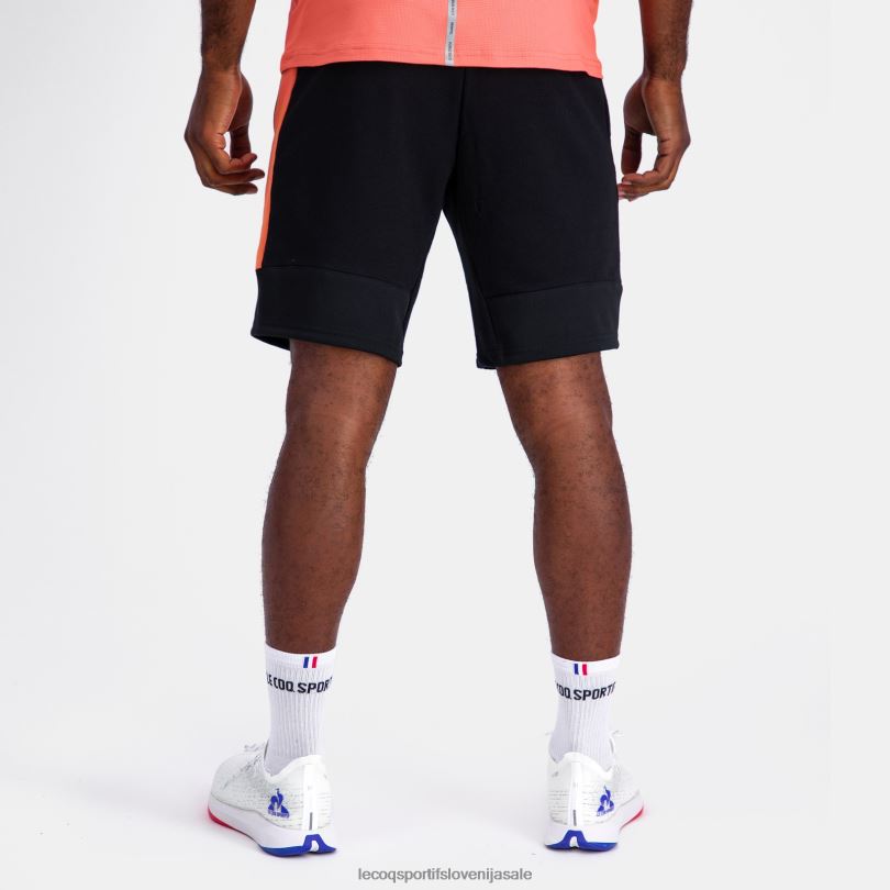 moški oblačila Le Coq Sportif kratke hlače črne 60J4R238