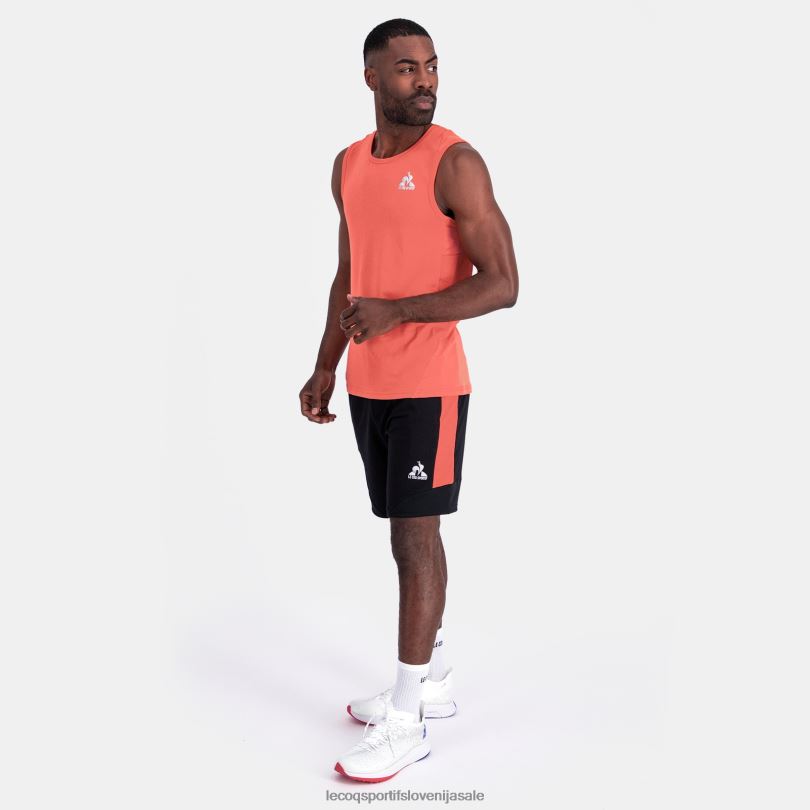 moški oblačila Le Coq Sportif kratke hlače črne 60J4R238