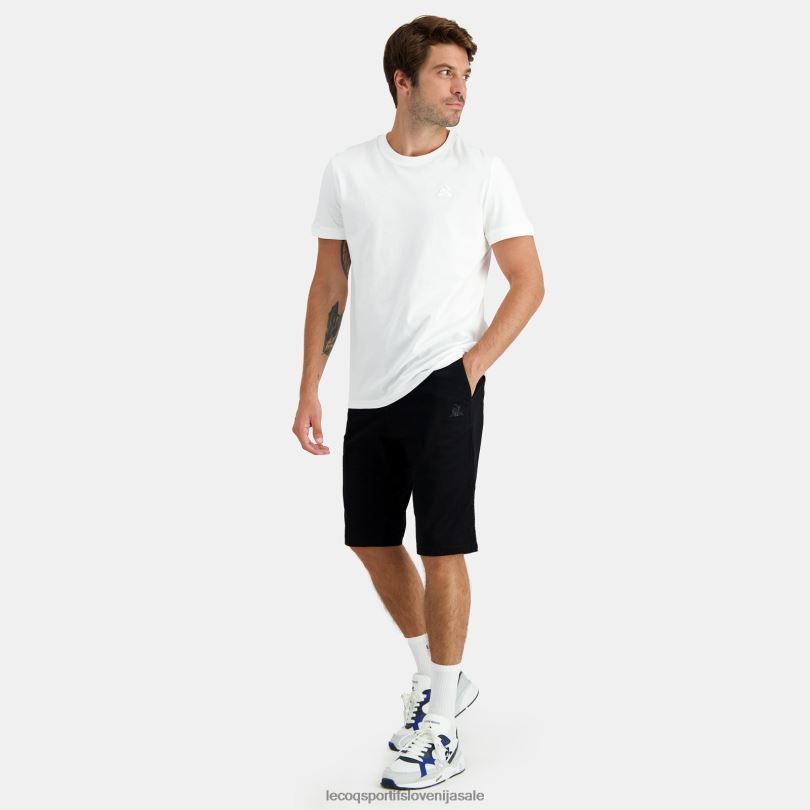 moški oblačila Le Coq Sportif kratke hlače črne 60J4R243