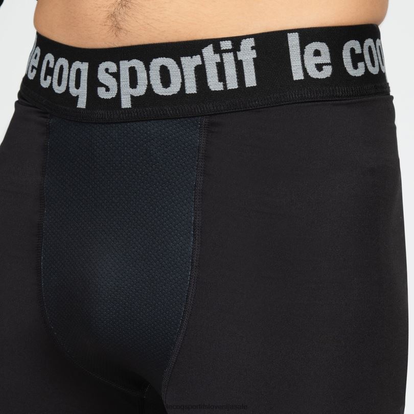 moški oblačila Le Coq Sportif kratke hlače črne 60J4R513