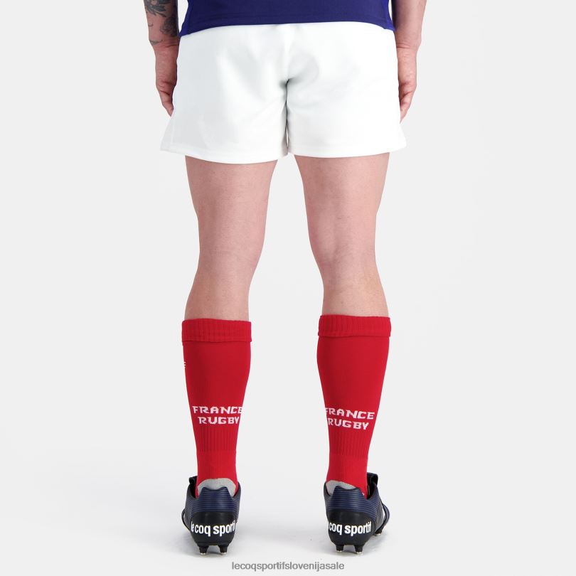 moški oblačila Le Coq Sportif replika kratka - xv de france bela 60J4R235