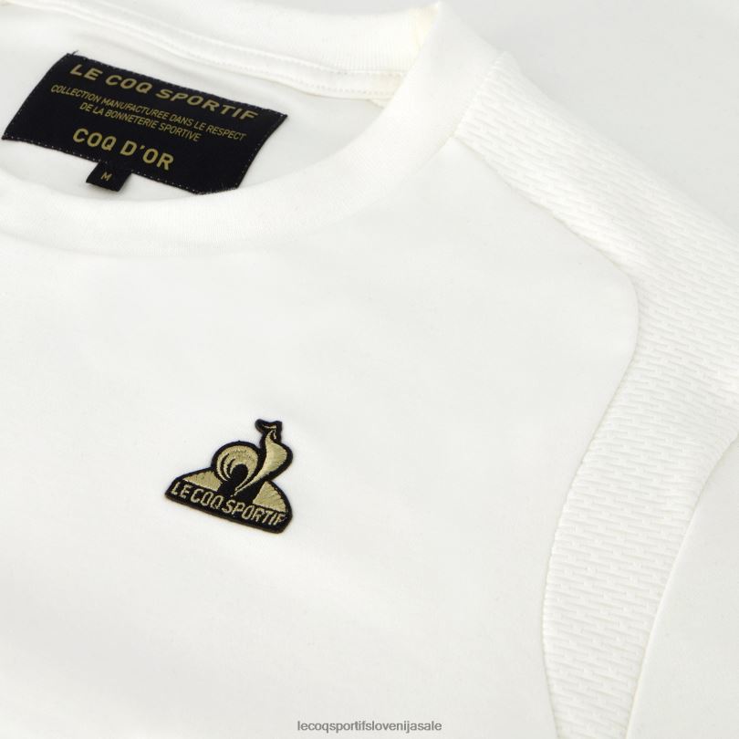moški oblačila Le Coq Sportif bela majica 60J4R184