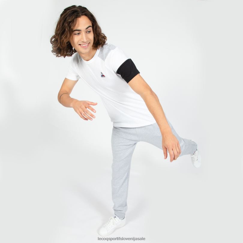 moški oblačila Le Coq Sportif bela majica 60J4R189