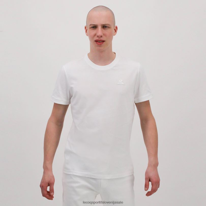 moški oblačila Le Coq Sportif bela majica 60J4R194