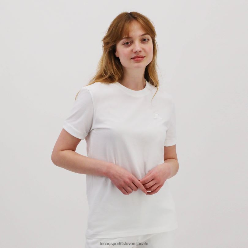 moški oblačila Le Coq Sportif bela majica 60J4R194