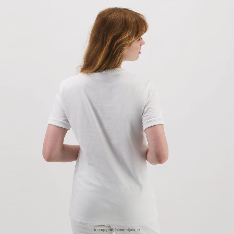 moški oblačila Le Coq Sportif bela majica 60J4R194