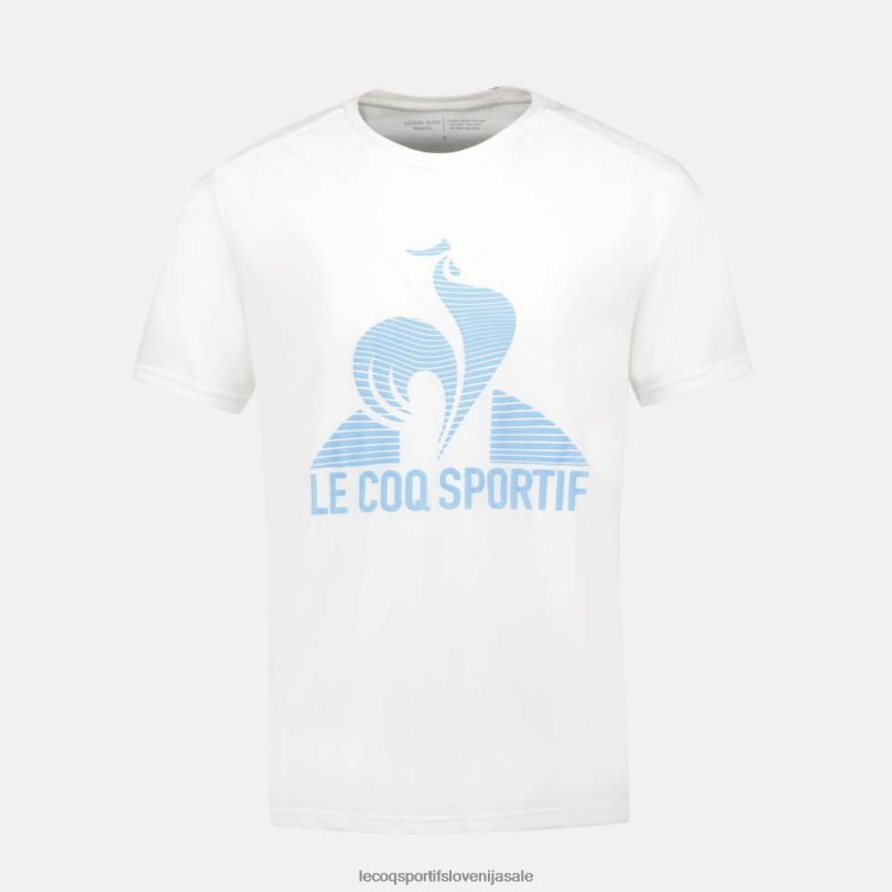 moški oblačila Le Coq Sportif bela majica 60J4R206