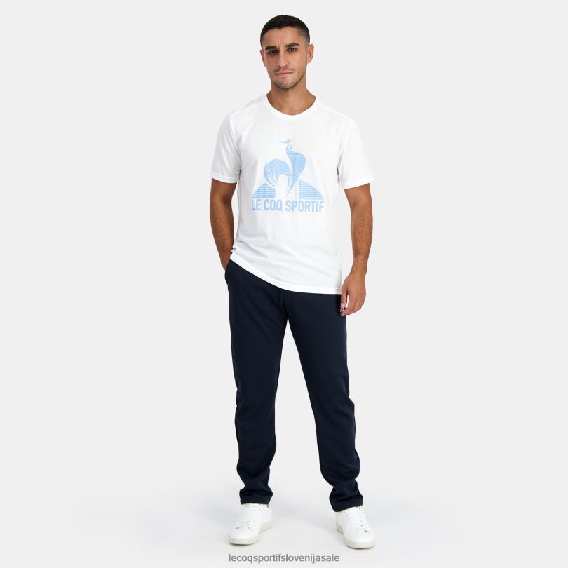 moški oblačila Le Coq Sportif bela majica 60J4R206