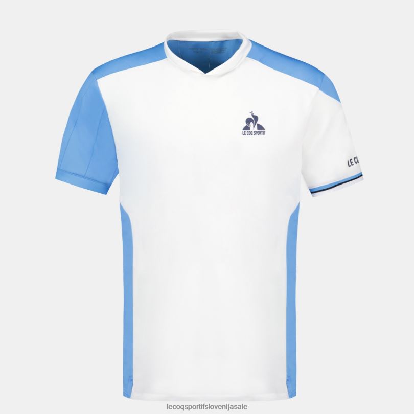 moški oblačila Le Coq Sportif bela majica 60J4R212