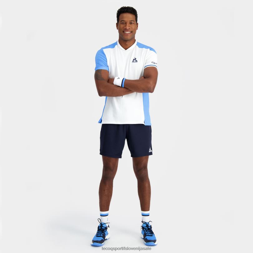 moški oblačila Le Coq Sportif bela majica 60J4R212