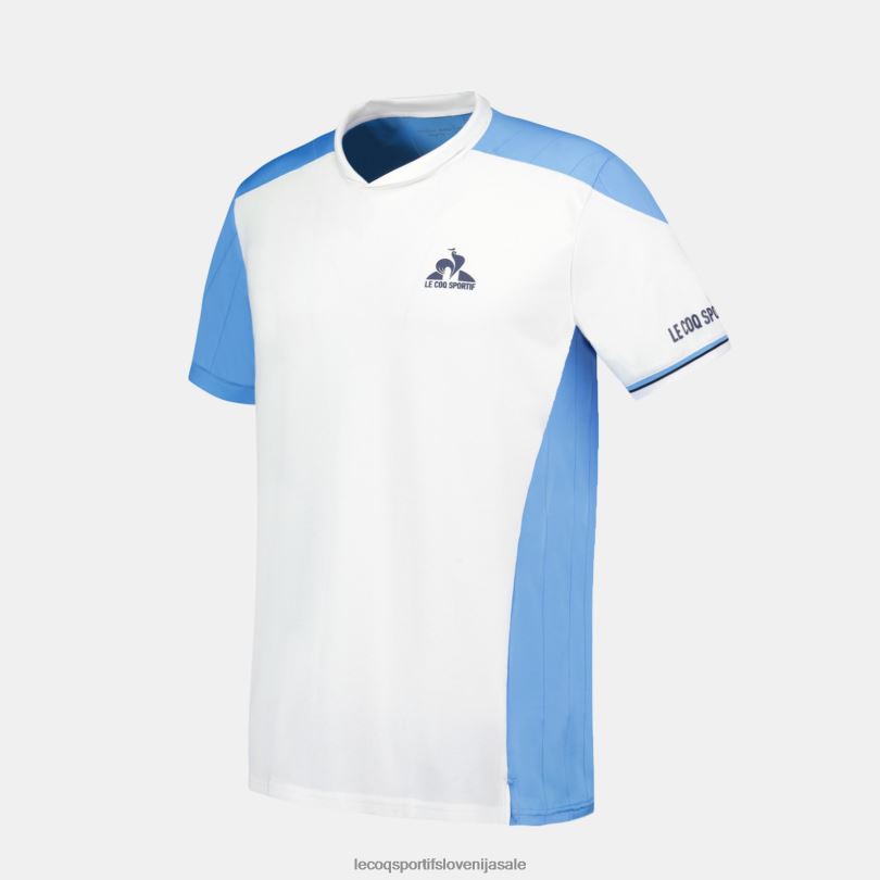 moški oblačila Le Coq Sportif bela majica 60J4R212