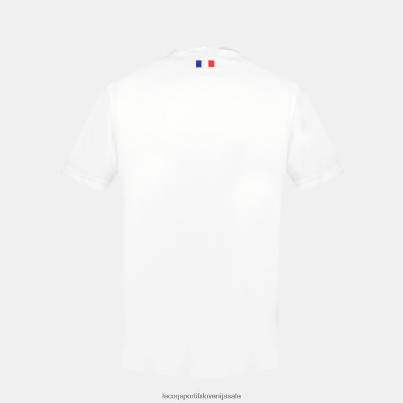 moški oblačila Le Coq Sportif bela majica 60J4R215