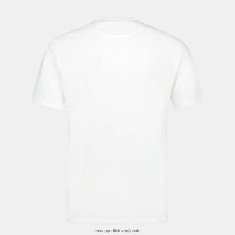 moški oblačila Le Coq Sportif bela majica 60J4R486