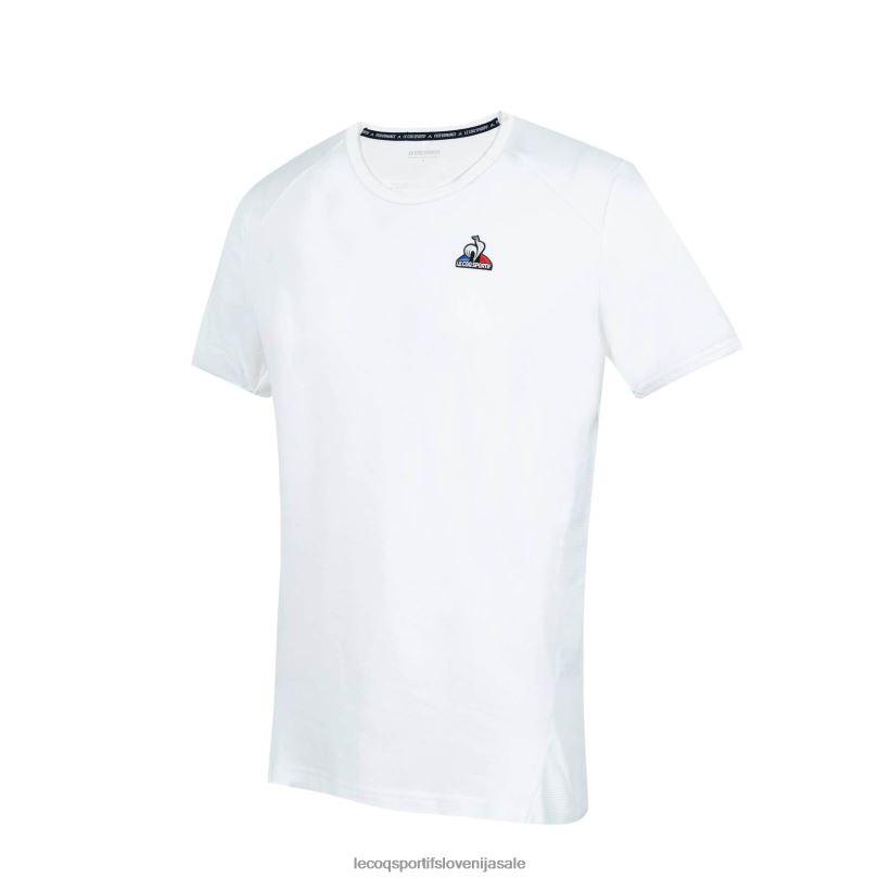 moški oblačila Le Coq Sportif bela majica 60J4R492