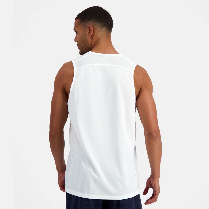 moški oblačila Le Coq Sportif brezrokavnik bel 60J4R199