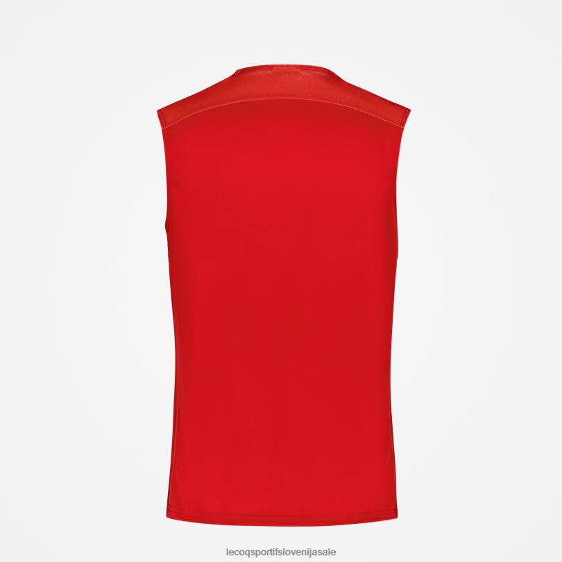 moški oblačila Le Coq Sportif brezrokavnik rdeč 60J4R196