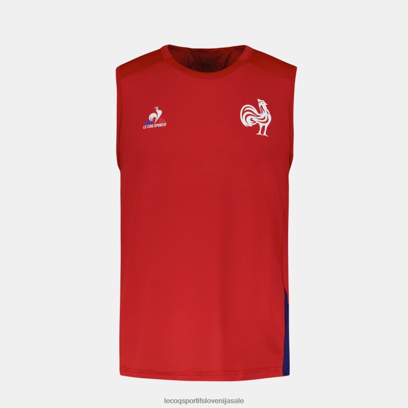 moški oblačila Le Coq Sportif brezrokavnik rdeč 60J4R214