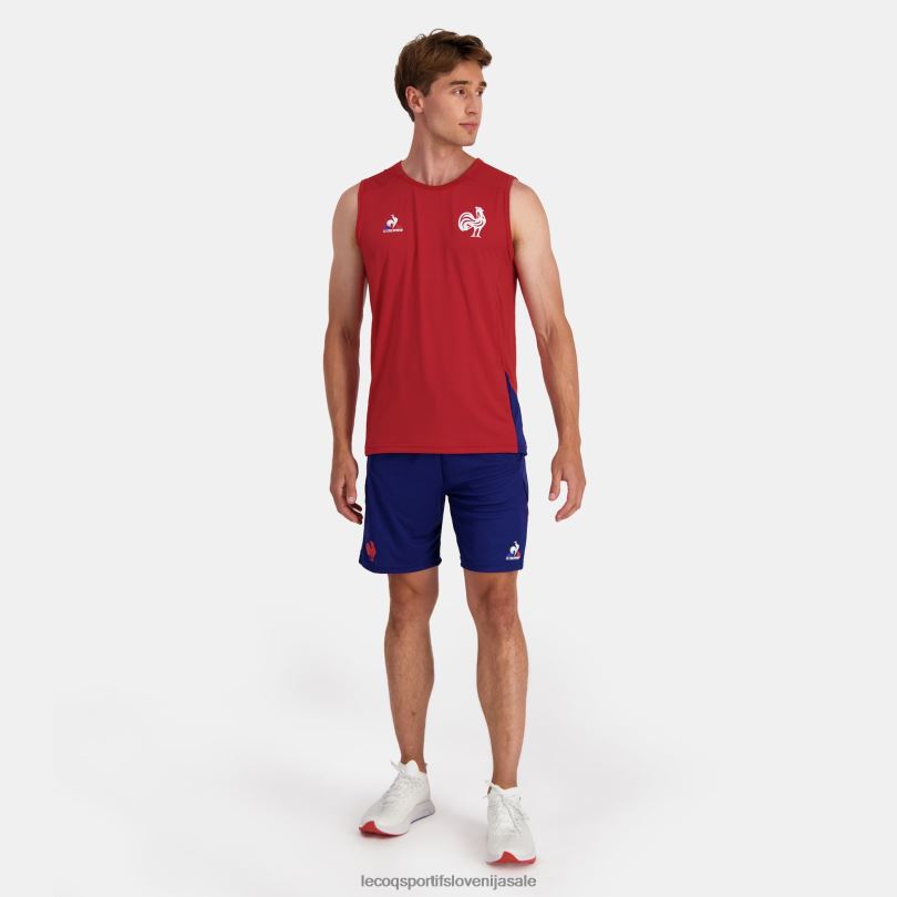 moški oblačila Le Coq Sportif brezrokavnik rdeč 60J4R214