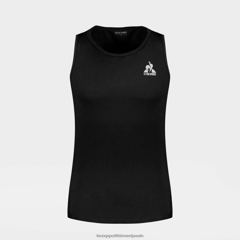 moški oblačila Le Coq Sportif brezrokavnik črn 60J4R177