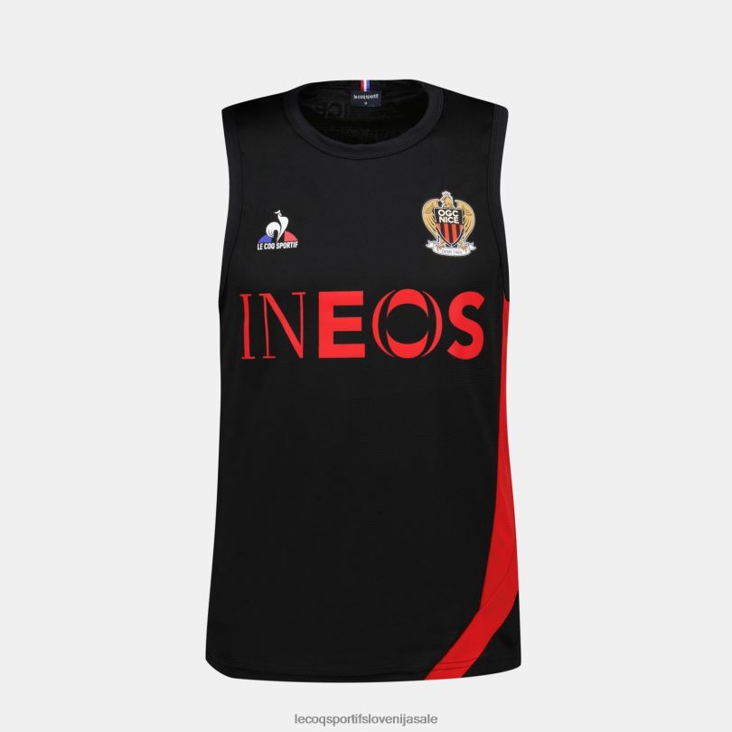 moški oblačila Le Coq Sportif brezrokavnik črn 60J4R207