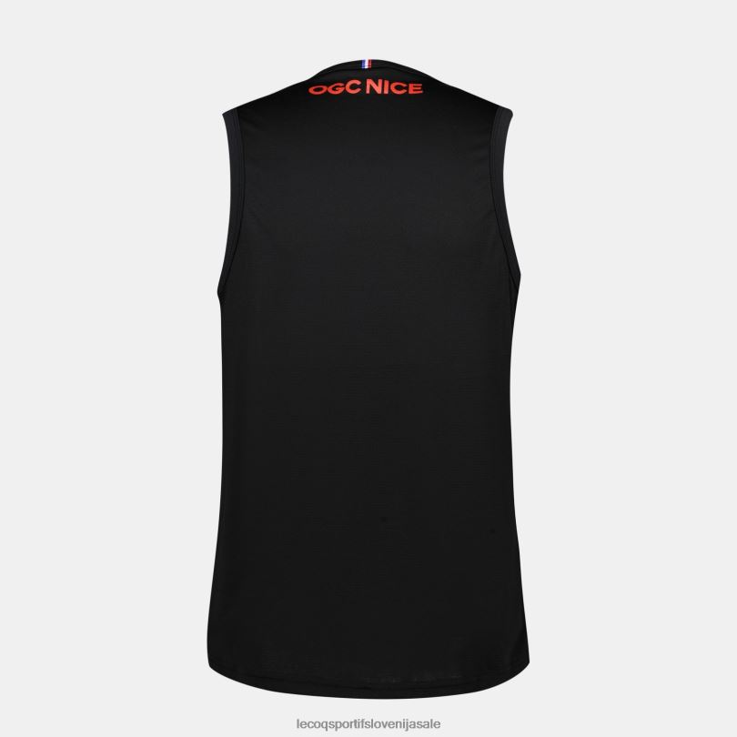 moški oblačila Le Coq Sportif brezrokavnik črn 60J4R207