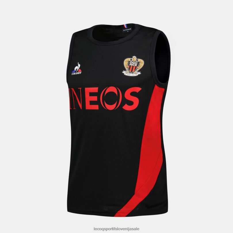 moški oblačila Le Coq Sportif brezrokavnik črn 60J4R207