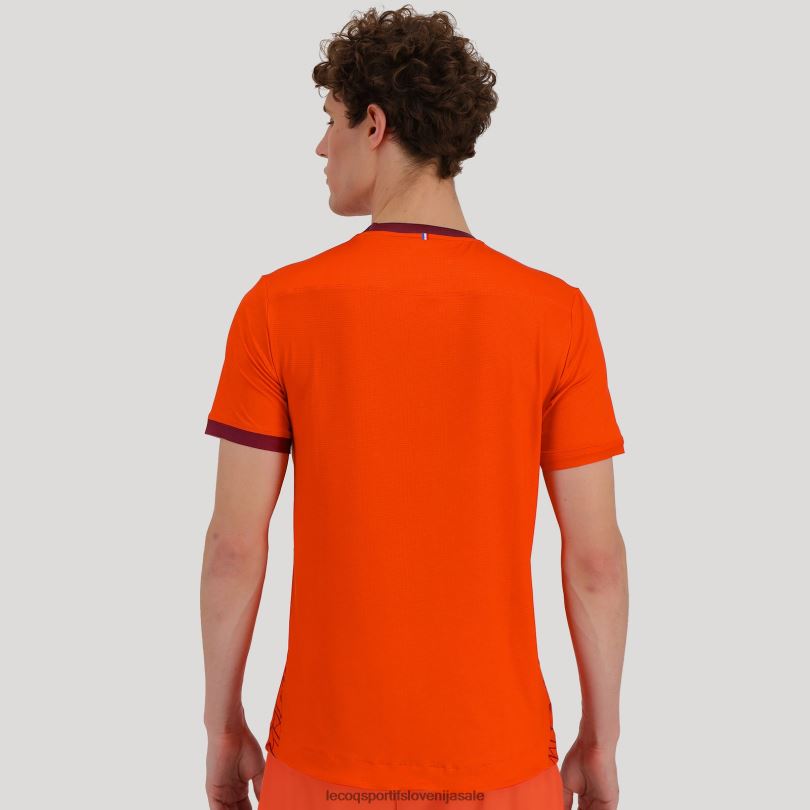 moški oblačila Le Coq Sportif jersey oranžna 60J4R479