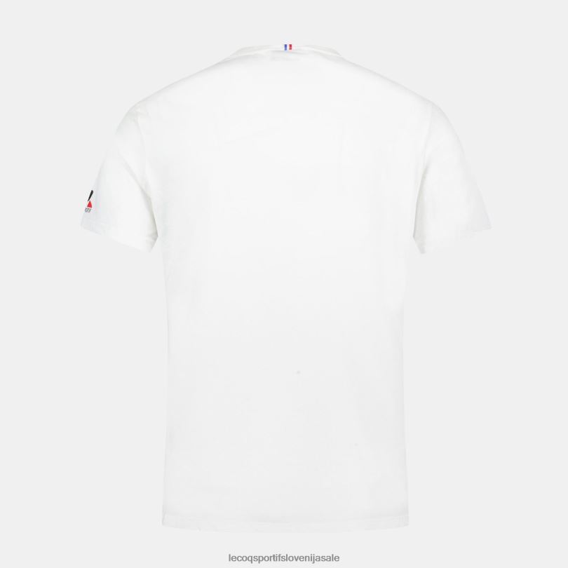 moški oblačila Le Coq Sportif majica - france rugby bela 60J4R169
