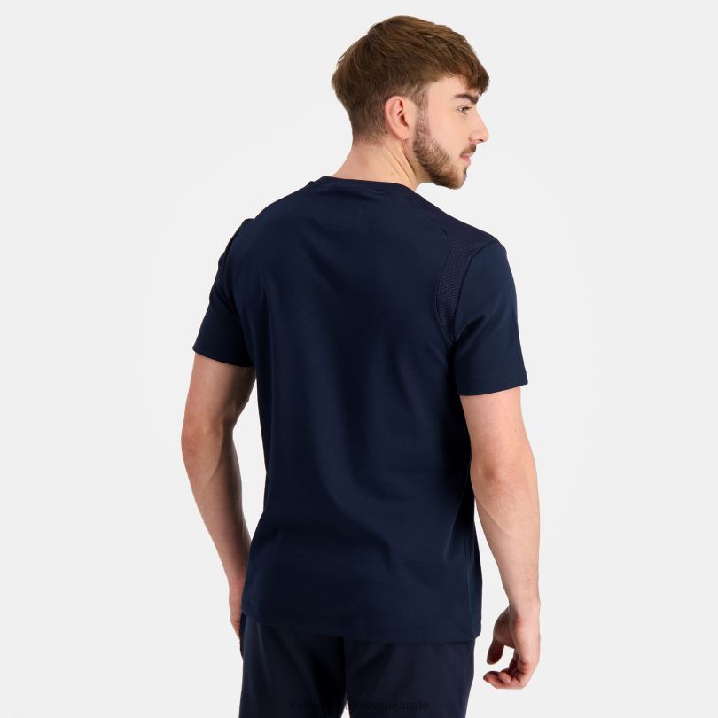 moški oblačila Le Coq Sportif majica modra 60J4R183