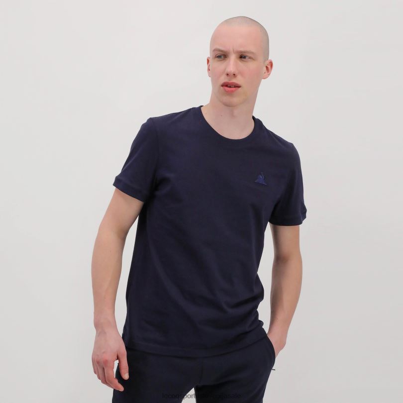 moški oblačila Le Coq Sportif majica modra 60J4R193