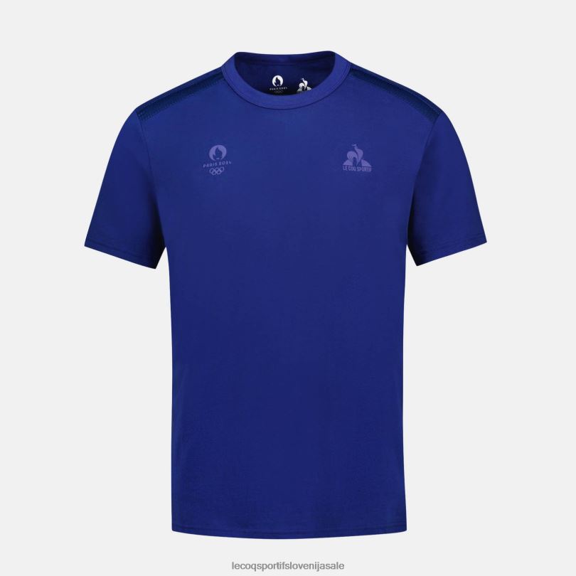 moški oblačila Le Coq Sportif majica modra 60J4R203