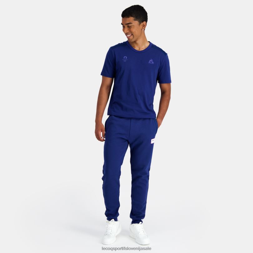 moški oblačila Le Coq Sportif majica modra 60J4R203