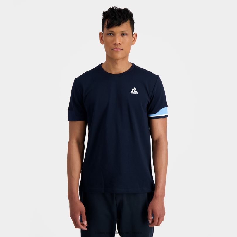 moški oblačila Le Coq Sportif majica modra 60J4R210