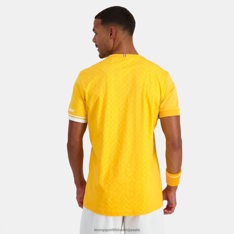 moški oblačila Le Coq Sportif majica oranžna 60J4R478